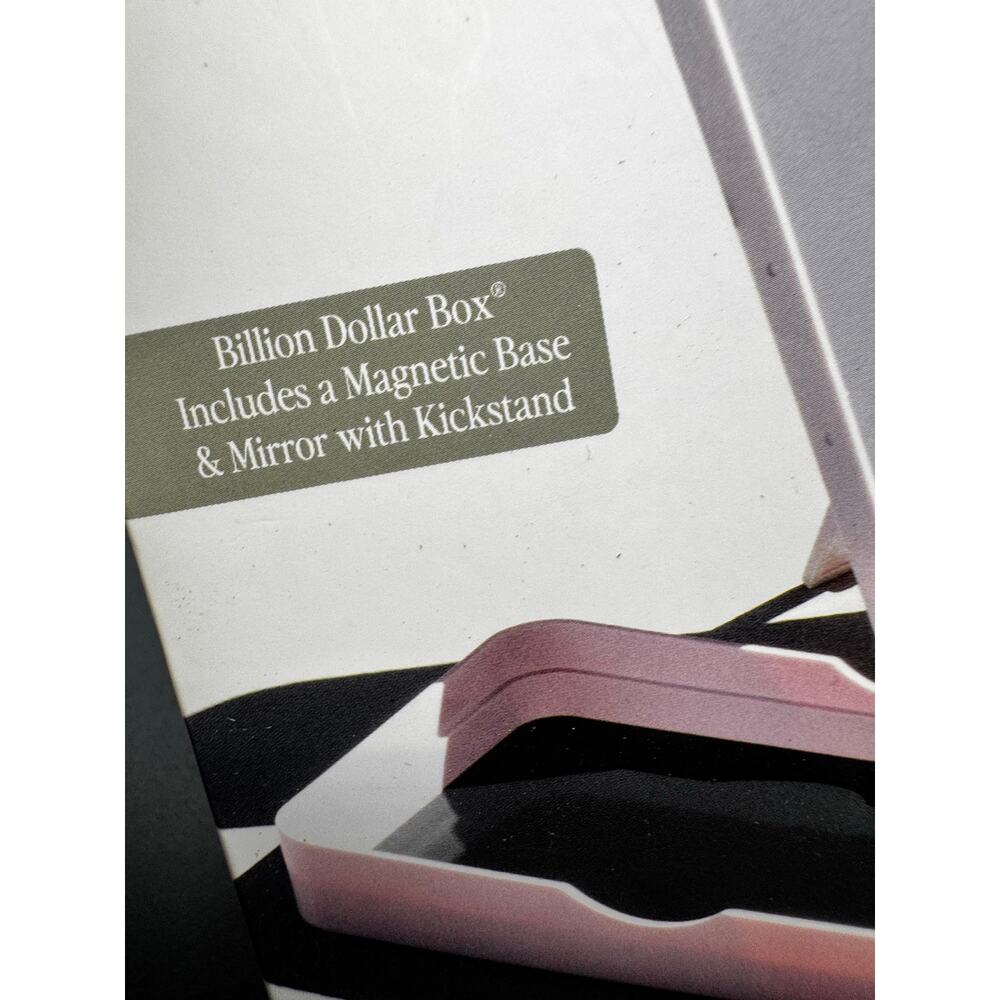 NWT Billion Dollar Box Includes A Magnetic Base & Mirror w kickstand- NO MAKEUP - Picture 2 of 8